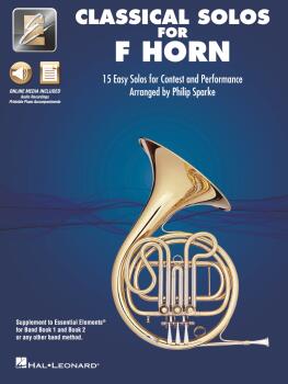 Classical Solos for F Horn: 15 Easy Solos for Contest and Performance  (HL-00870096)