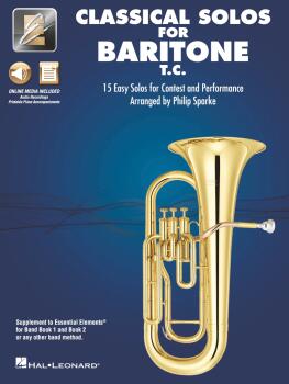 Classical Solos for Baritone T.C.: 15 Easy Solos for Contest and Perfo (HL-00870099)