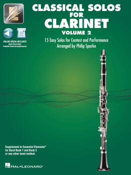 Classical Solos for Clarinet - Volume 2: 15 Easy Solos for Contest and (HL-00870104)