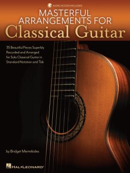 Masterful Arrangements for Classical Guitar: Book with Online Audio De (HL-00379179)