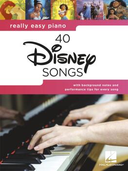 Really Easy Piano: 40 Disney Songs (HL-00457282)