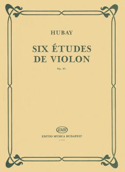 Six Etudes for Violin, op. 63 (HL-50510940)
