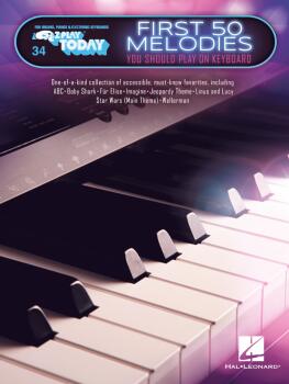 First 50 Melodies You Should Play on Keyboard (E-Z Play Today #34) (HL-01193377)