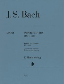 Partita No. 4 D Major: BWV 828 Piano Solo without fingering (HL-51481694)