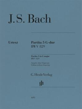 Partita No. 5 G Major: BWV 829 Piano Solo without fingering (HL-51481695)