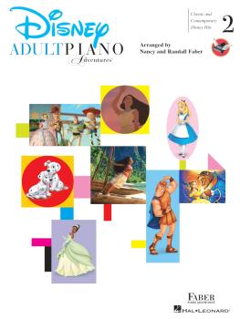 Adult Piano Adventures - Disney Book 2: Classic and Contemporary Disne (HL-01279882)
