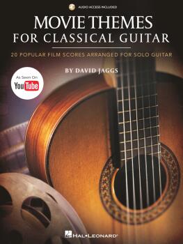 Movie Themes for Classical Guitar: 20 Popular Film Scores Arranged for (HL-01197389)