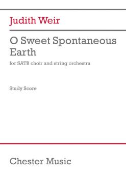 O Sweet Spontaneous Earth: SATB and String Quartet Study Score (HL-01363880)