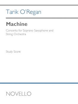 Machine: Soprano Sax and String Orchestra Study Score (HL-50606847)
