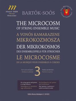 The Microcosm of String Ensemble Music 3: Advanced: Three Violins and  (HL-50605349)