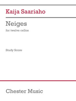Neiges: Version for 12 Cellists Study Score (HL-50606956)