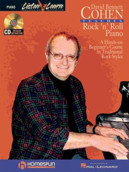 David Bennett Cohen Teaches Rock'n'Roll Piano: A Hands-On Beginner's C (HL-00311012)