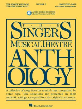 Singer's Musical Theatre Anthology - Volume 2: Baritone/Bass Book with (HL-00000491)