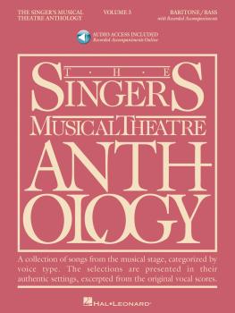 Singer's Musical Theatre Anthology - Volume 3: Baritone/Bass Book with (HL-00000496)