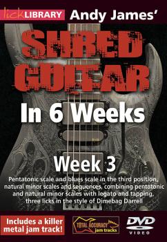 Andy James' Shred Guitar in 6 Weeks (Week 3) (HL-00393160)