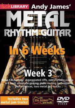 Andy James' Metal Rhythm Guitar in 6 Weeks (Week 3) (HL-00393172)