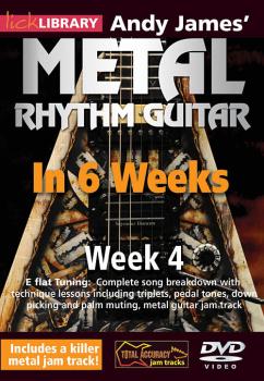Andy James' Metal Rhythm Guitar in 6 Weeks (Week 4) (HL-00393173)