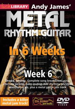 Andy James' Metal Rhythm Guitar in 6 Weeks (Week 6) (HL-00393175)