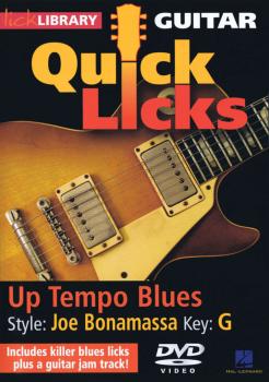 Up Tempo Blues - Quick Licks: Style: Joe Bonamassa; Key: G (HL-00393209)