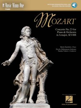 Mozart - Concerto No. 23 in A Major, KV488: Music Minus One Piano (HL-00400016)