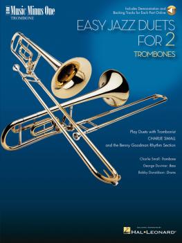 Easy Jazz Duets for Two Trombones and Rhythm Section: Music Minus One  (HL-00400077)