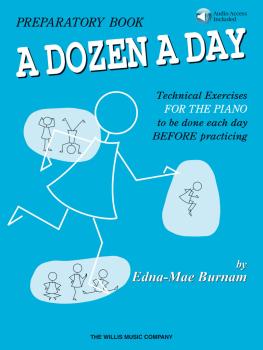 A Dozen a Day Preparatory Book - Book/Audio (HL-00406476)