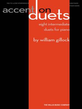 Accent on Duets (Mid to Later Intermediate Level/1 Piano, 4 Hands) (HL-00416804)