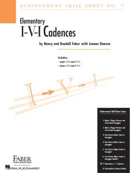 Achievement Skill Sheet No. 7: I-V-I Cadences (HL-00420028)