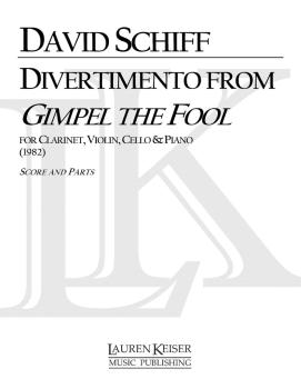 Divertimento from Gimpel the Fool: Clarinet with Piano Trio (HL-00042093)