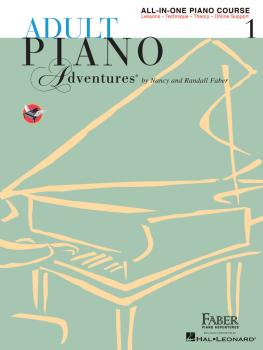 Adult Piano Adventures All-in-One Piano Course Book 1: Book with Media (HL-00420242)