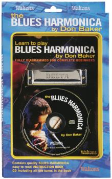 Learn to Play Blues Harmonica: Fully Diagrammed for Complete Beginners (HL-00634011)