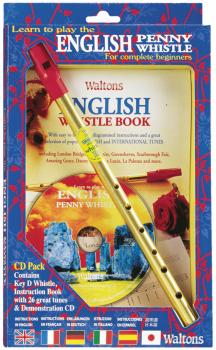 Learn to Play the English Penny Whistle for Complete Beginners: CD Pac (HL-00634104)
