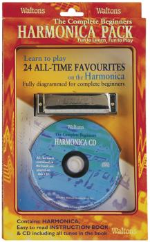 The Complete Beginners Harmonica Pack (Harmonica/Book/CD) (HL-00634108)
