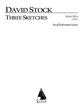 3 Sketches for Vioin Duo (Performance Scores) (HL-00042325)