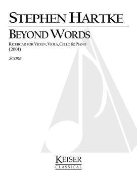 Beyond Words: Ricercar for Violin, Viola, Cello and Piano (HL-00042403)
