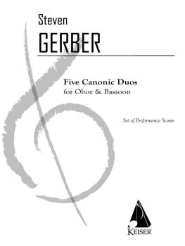 5 Canonic Duos for Oboe and Bassoon (HL-00042490)