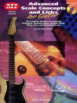 Advanced Scale Concepts and Licks for Guitar (Private Lessons) (HL-00695298)