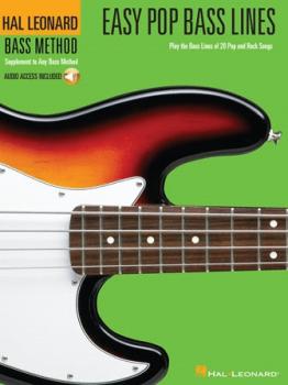 Easy Pop Bass Lines: Play the Bass Lines of 20 Pop and Rock Songs (HL-00695809)