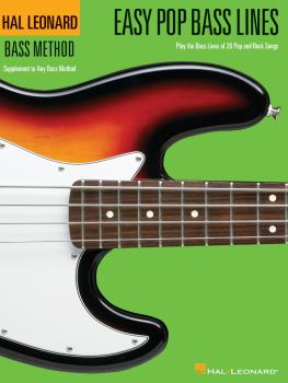 Easy Pop Bass Lines: Supplemental Songbook to Book 1 of the Hal Leonar (HL-00695810)