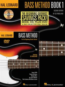 Hal Leonard Bass Method Beginner's Pack: The Beginning Bassist Savings (HL-00695893)