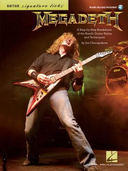 Megadeth - Signature Licks: A Step-by-Step Breakdown of the Band's Gui (HL-00696421)