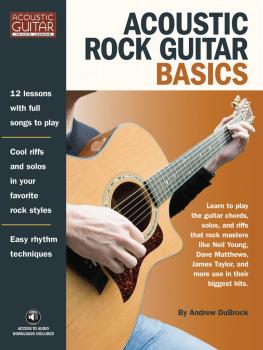 Acoustic Rock Guitar Basics: Access to Audio Downloads Included (HL-00696601)