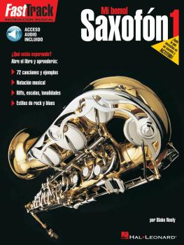 Saxofn 1: FastTrack Alto Saxophone Method - Book 1 - Spanish Edition (HL-00696657)