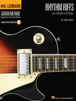Rhythm Riffs: Over 200 Riffs in All Styles Hal Leonard Guitar Method (HL-00697346)