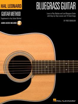 Hal Leonard Bluegrass Guitar Method: Learn to Play Rhythm and Lead Blu (HL-00697405)