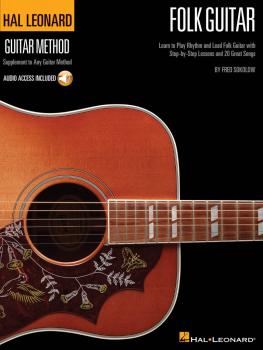 Hal Leonard Folk Guitar Method: Learn to Play Rhythm and Lead Folk Gui (HL-00697414)