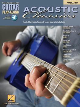 Acoustic Classics: Guitar Play-Along Volume 33 (HL-00699656)