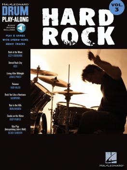 Hard Rock: Drum Play-Along Volume 3 (HL-00699743)