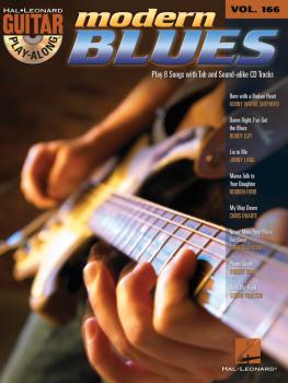 Modern Blues: Guitar Play-Along Volume 166 (HL-00700764)
