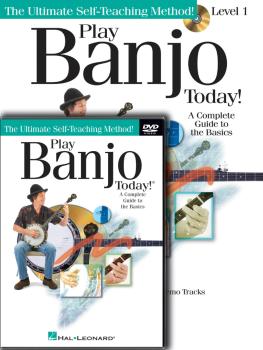 Play Banjo Today! Beginner's Pack: Level 1 Book/Online Audio/DVD Pack (HL-00701873)